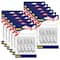 Helix® White Pencil Cap Erasers, 12 Packs of 10